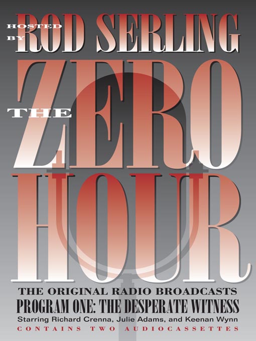 Title details for Zero Hour 1--The Desperate Witness by Julie Adams - Available